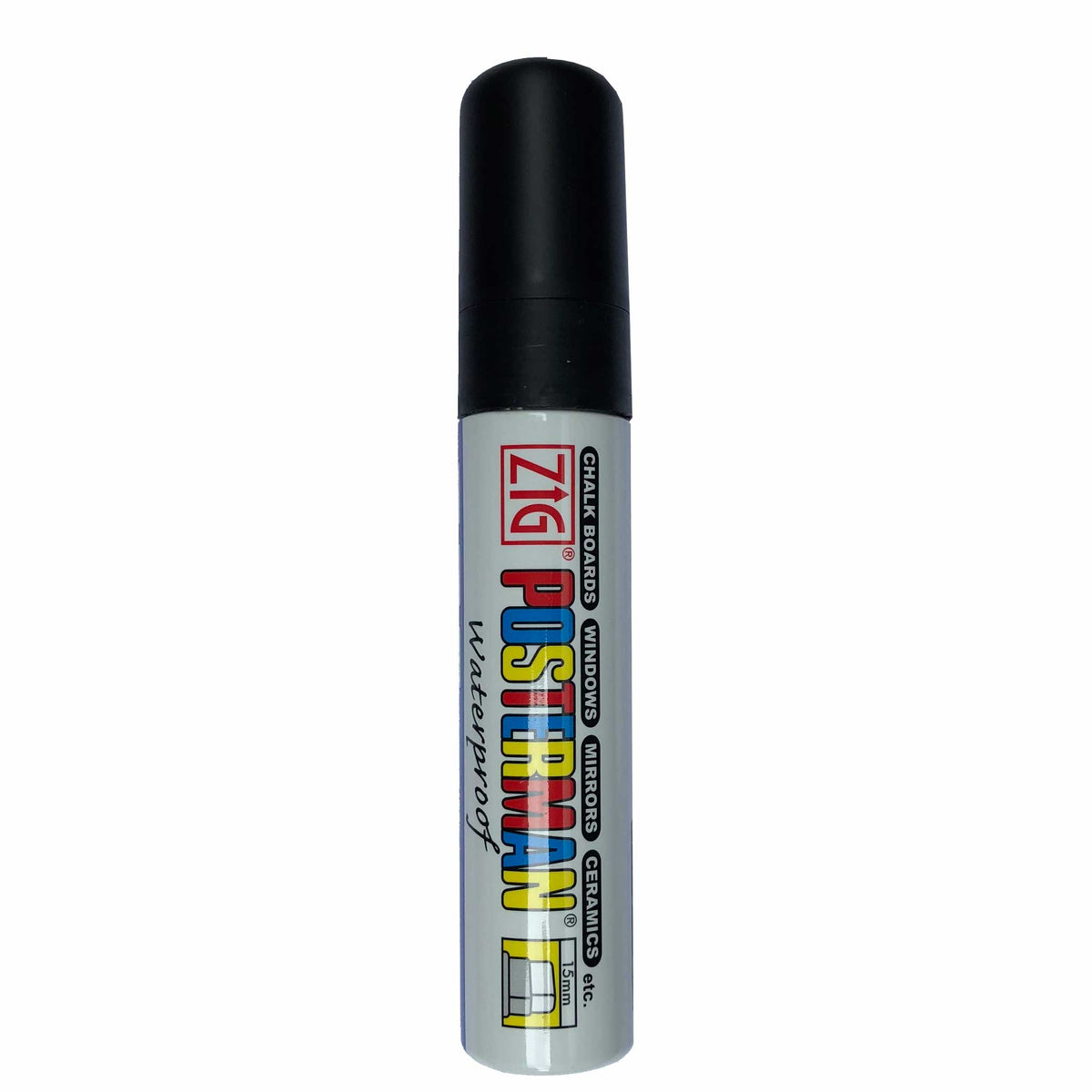 Zig 15mm Posterman Tip Marker Black