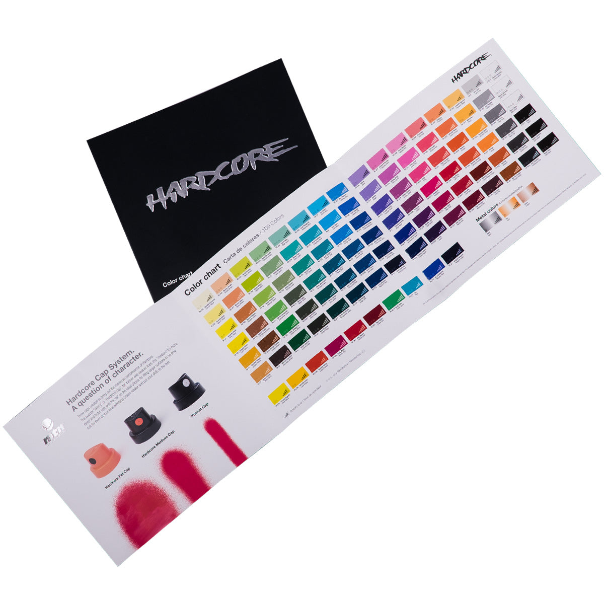 Hardcore- Color Chart – All City Graffiti