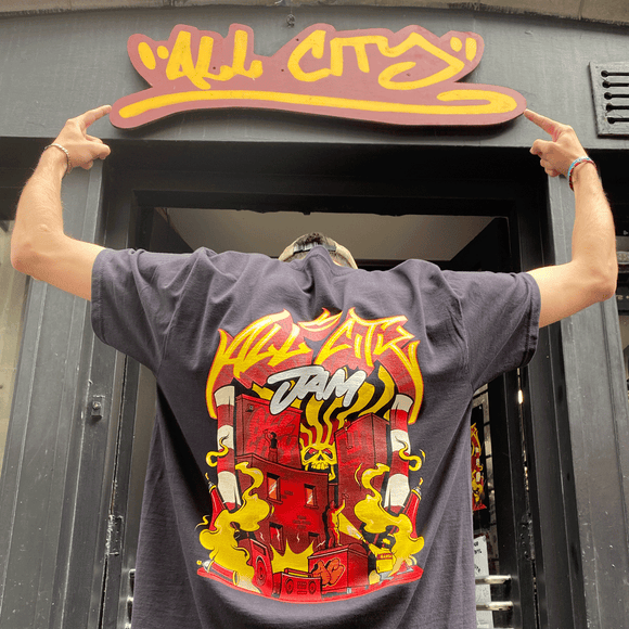 All City Jam 25 - Short Sleeve T-Shirt - BLACK