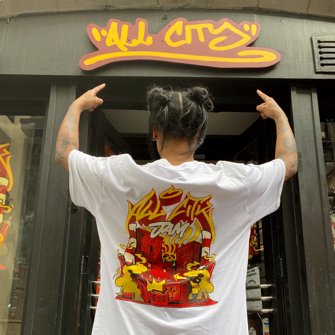Mr.Cartoon×Haze beyond the street tee Limited Editions