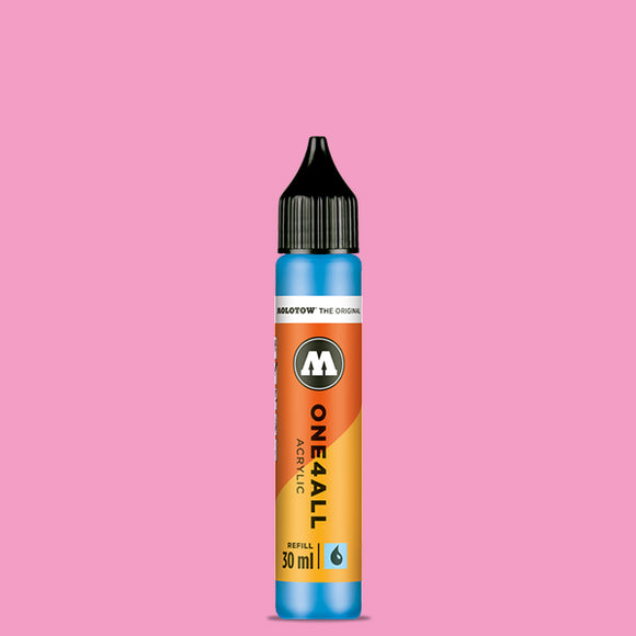 Molotow One4All - Acrylic Refill - 30ml - Fluorescent Pink