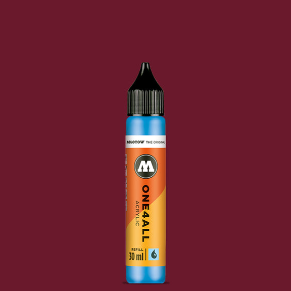 Molotow One4All - Acrylic Refill - 30ml - Burgundy Red