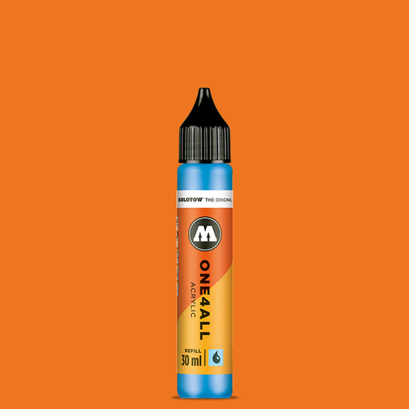 Molotow One4All - Acrylic Refill - 30ml - Dare Orange