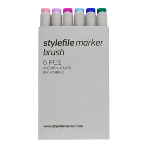 Stylefile Sketching Marker X6 [Brush Tip]