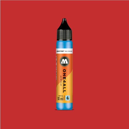 Molotow One4All - Acrylic Refill - 30ml - Traffic Red