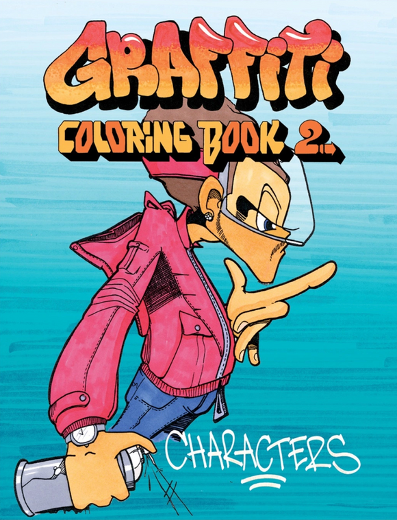 Graffiti Coloring Book - Volume 2