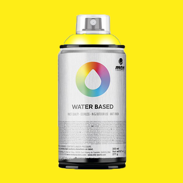 Montana water based spraypaint cadmium yellow medium