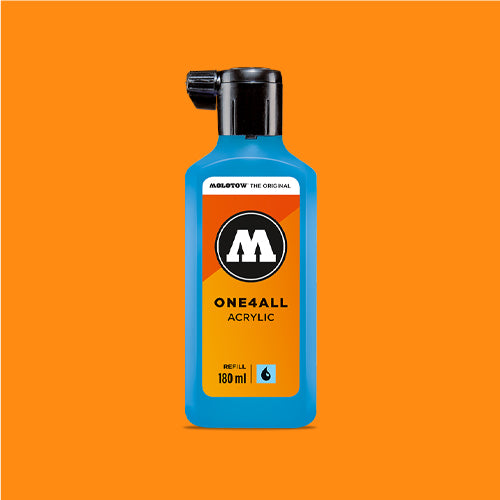 Molotow One4All - Acrylic Refill - Neon Orange Fluorescent