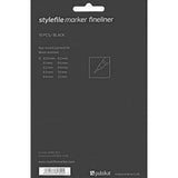Stylefile Marker Fineliner 10 pcs set black
