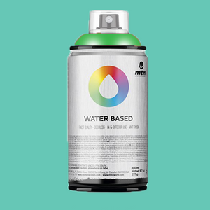 Montana water based spraypaint turquoise green
